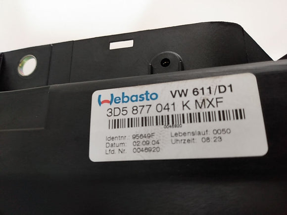 Volkswagen Phaeton Sunroof Assembly