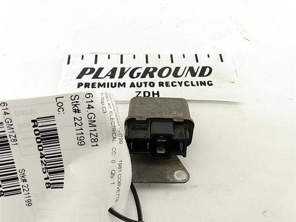 Chevrolet Corvette Blower Motor Relay