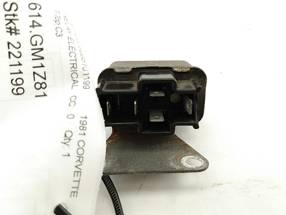 Chevrolet Corvette Blower Motor Relay