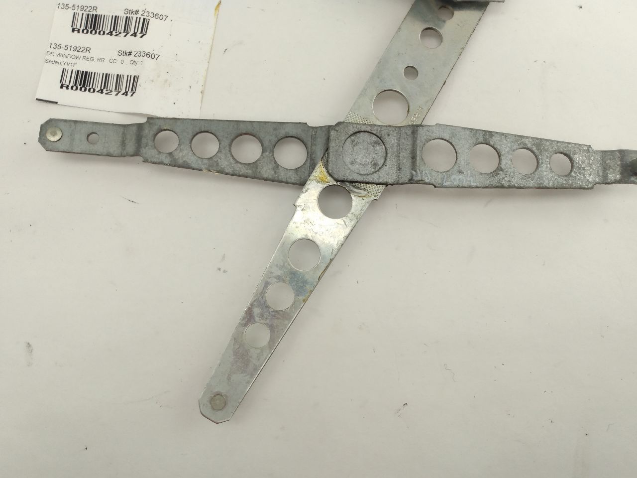 Volvo 240 Rear Right Window Regulator