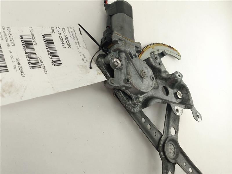 Volvo 740 Rear Right Window Regulator