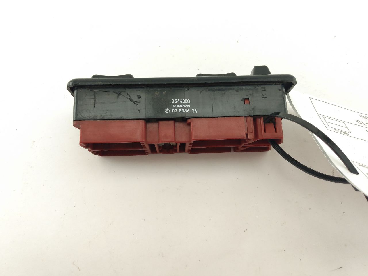 Volvo 740 Front Left Door Window Switch Panel - 0