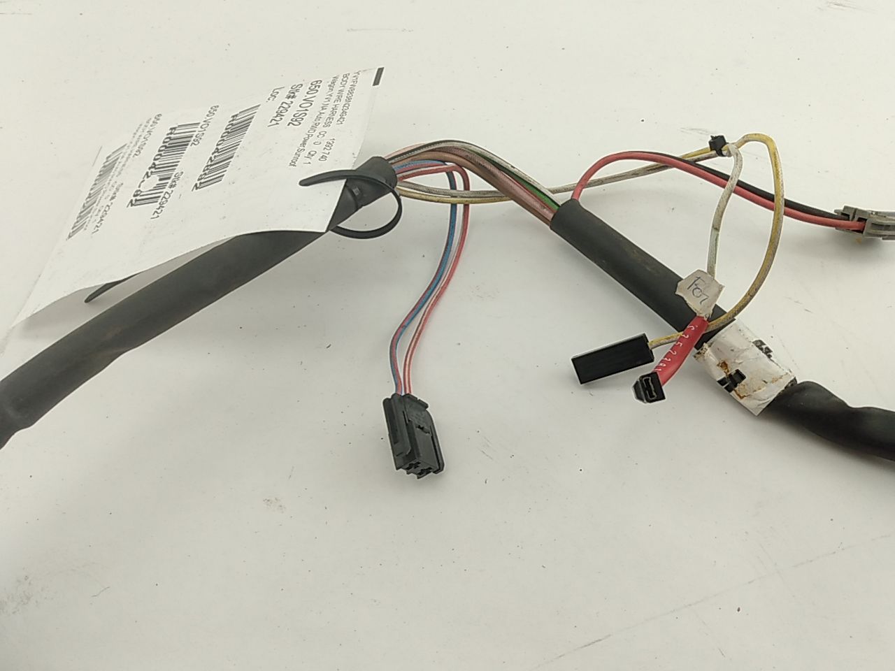 Volvo 740 Rear Right Door Wiring Harness