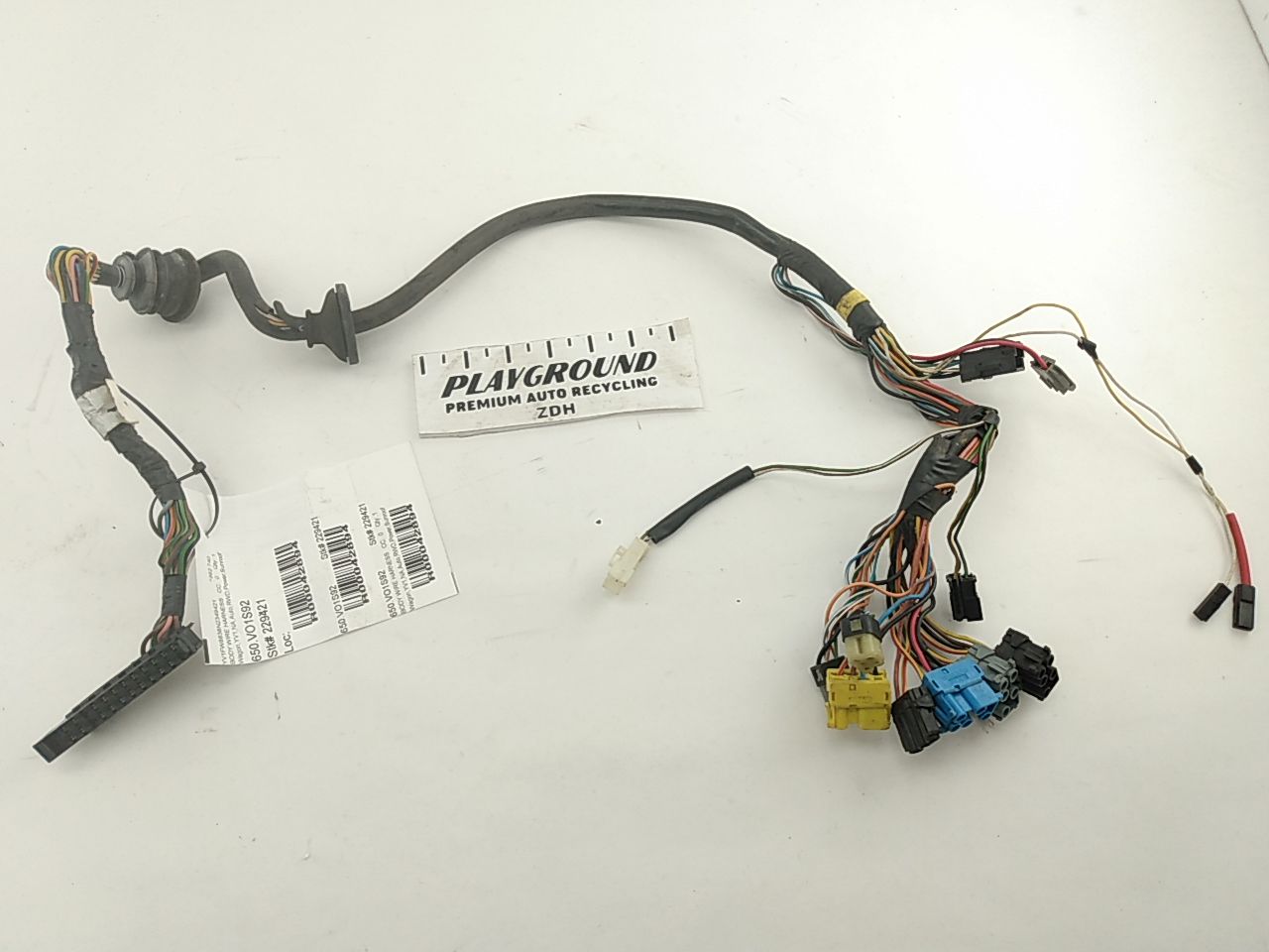 Volvo 740 Front Left Door Wiring Harness