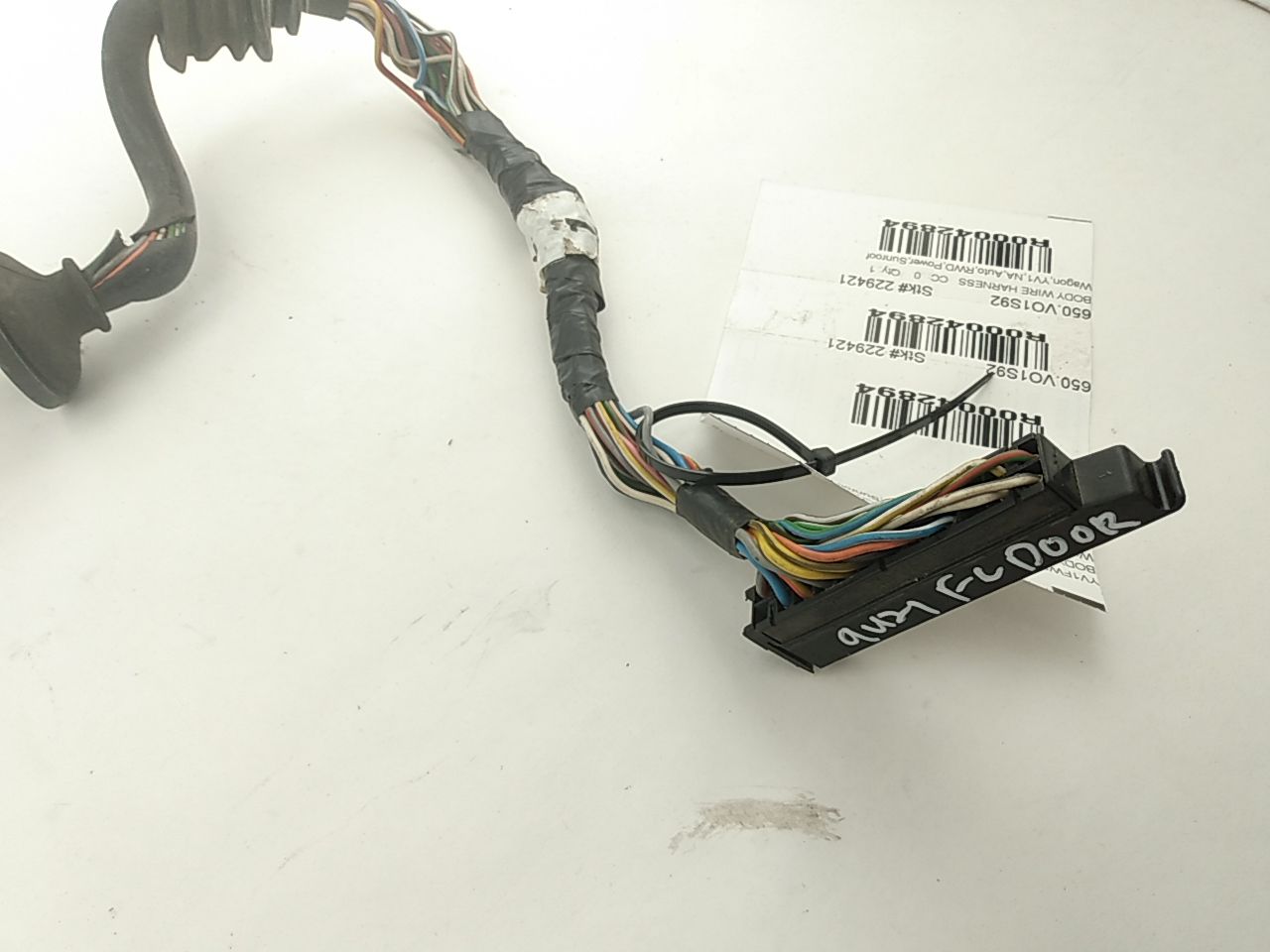 Volvo 740 Front Left Door Wiring Harness