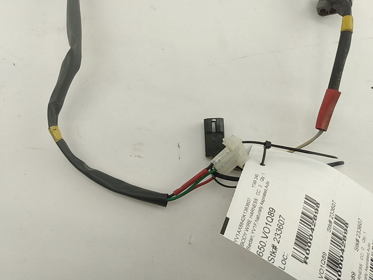 Volvo 240 Front Left Door Wiring Harness