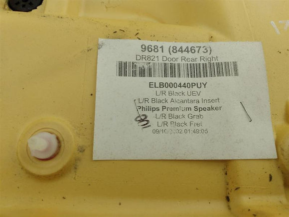 Land Rover Discovery Rear Right Interior Door Trim Panel