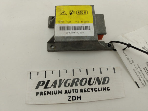 Land Rover Discovery Front Center Air Bag Module Control Unit