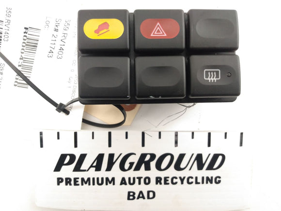 Land Rover Discovery Front Center Dash Facia Switches