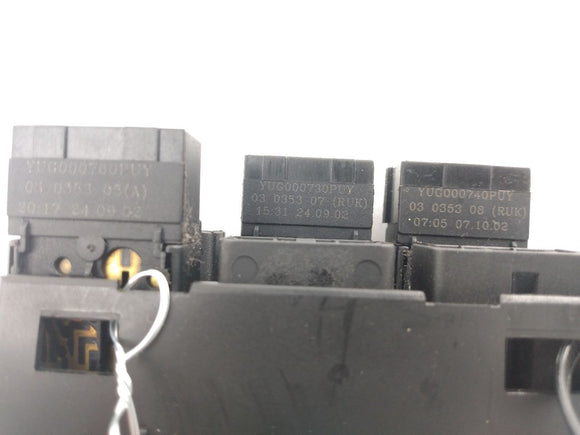 Land Rover Discovery Front Center Dash Facia Switches