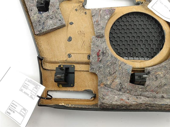 Audi TT Rear Right Interior Quarter Trim Panel