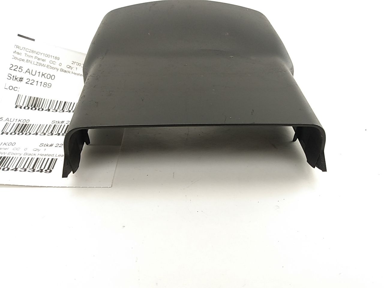 Audi TT Upper Steering Column Trim Panel