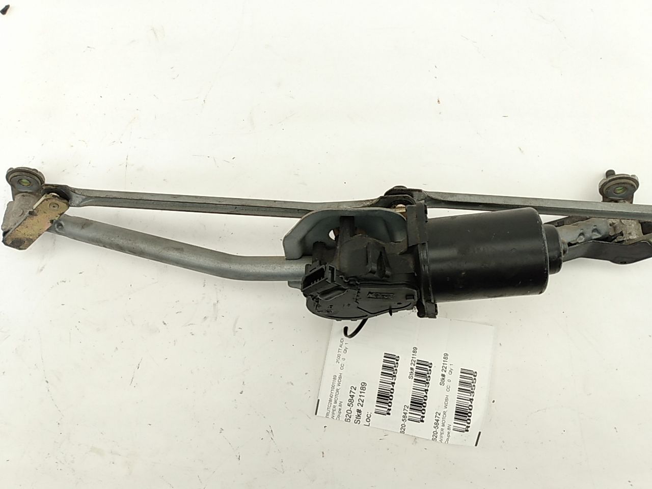 Audi TT Front Wiper Motor & Transmission