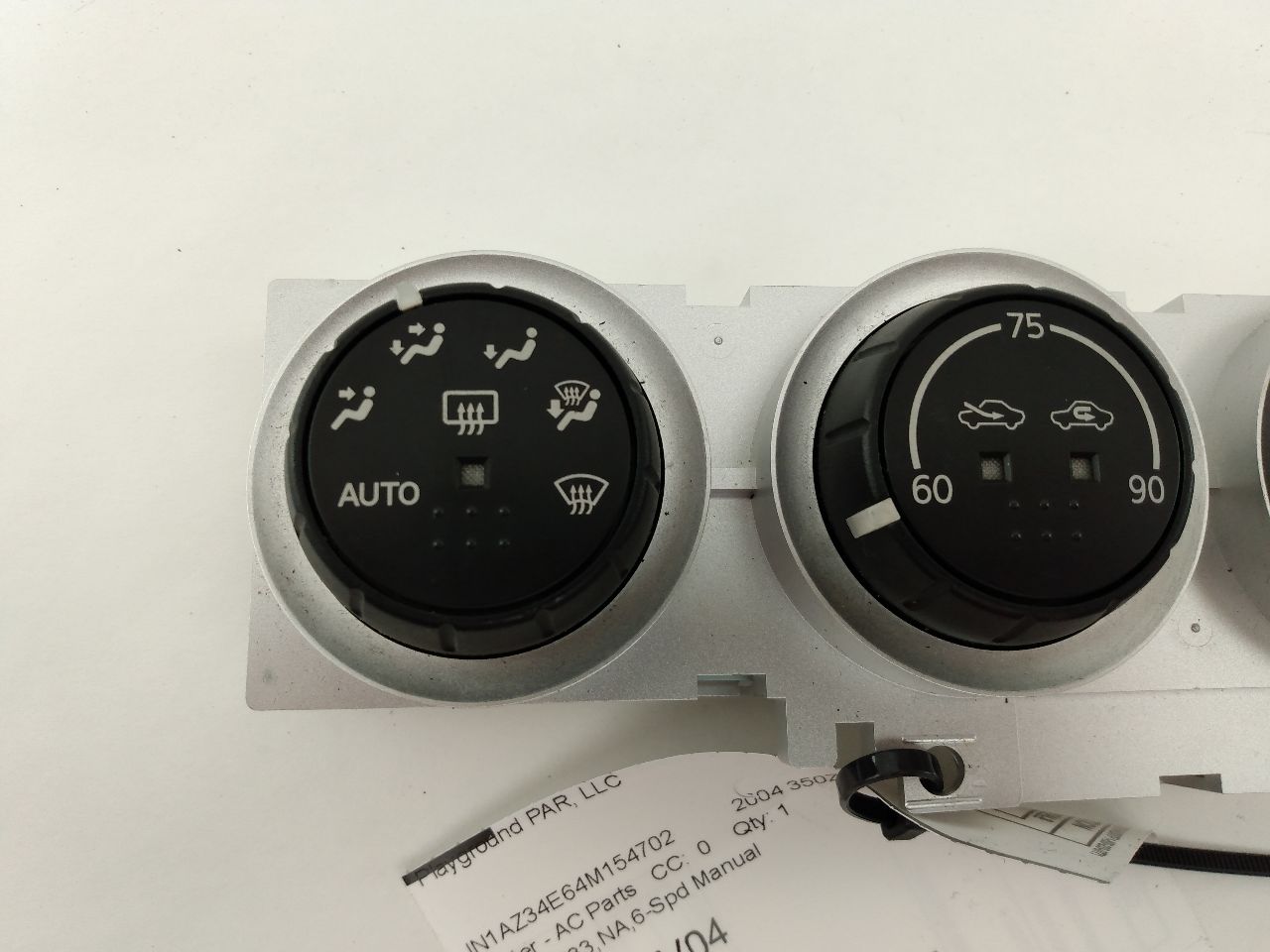 Nissan 350Z Climate Control Knobs - 0