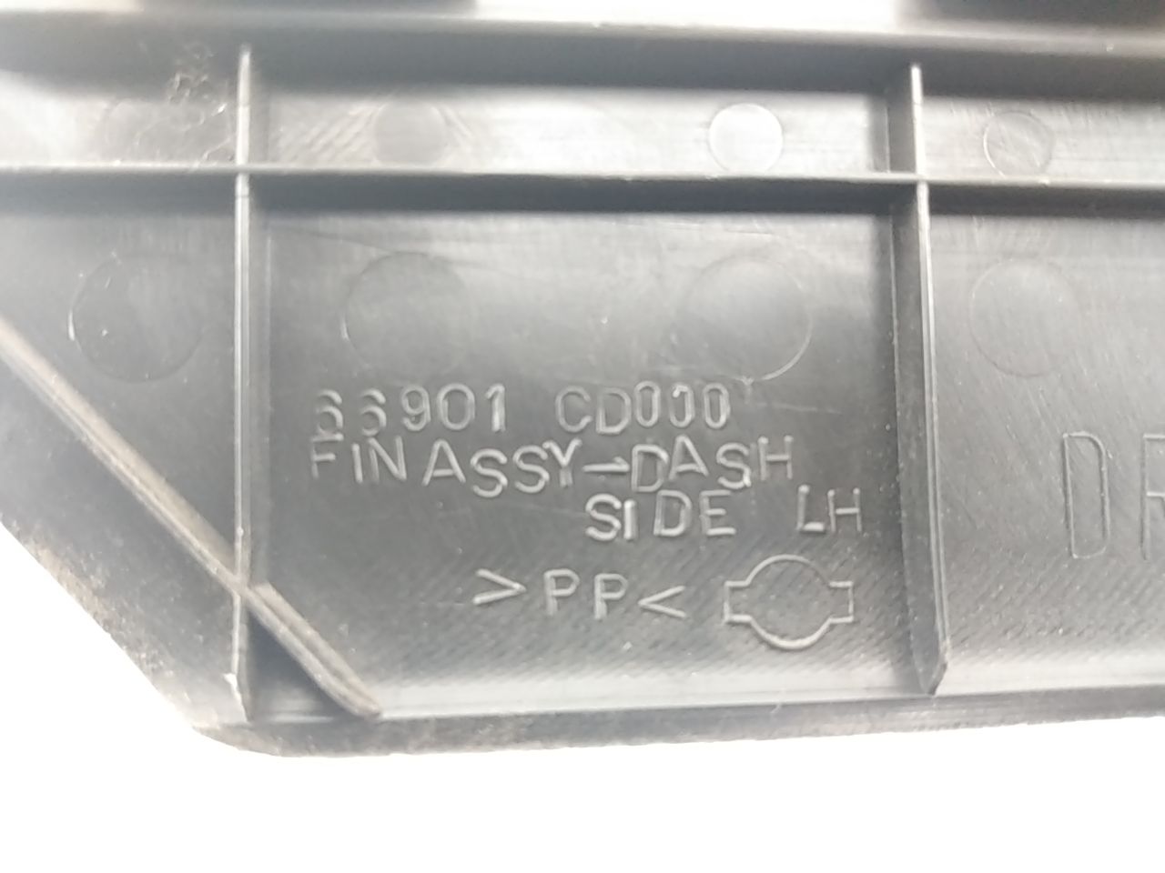 Nissan 350Z Front Left Fuse Cover Trim Panel