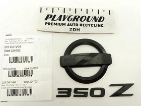 Nissan 350Z Vehicle Emblem 350 Z