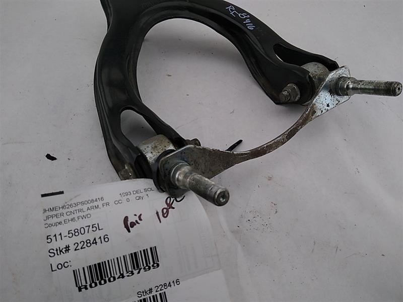 Honda Del Sol Pair Of Front Upper Control