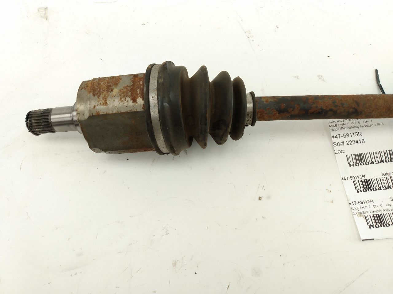 Honda Del Sol Front Right CV Axel - 0