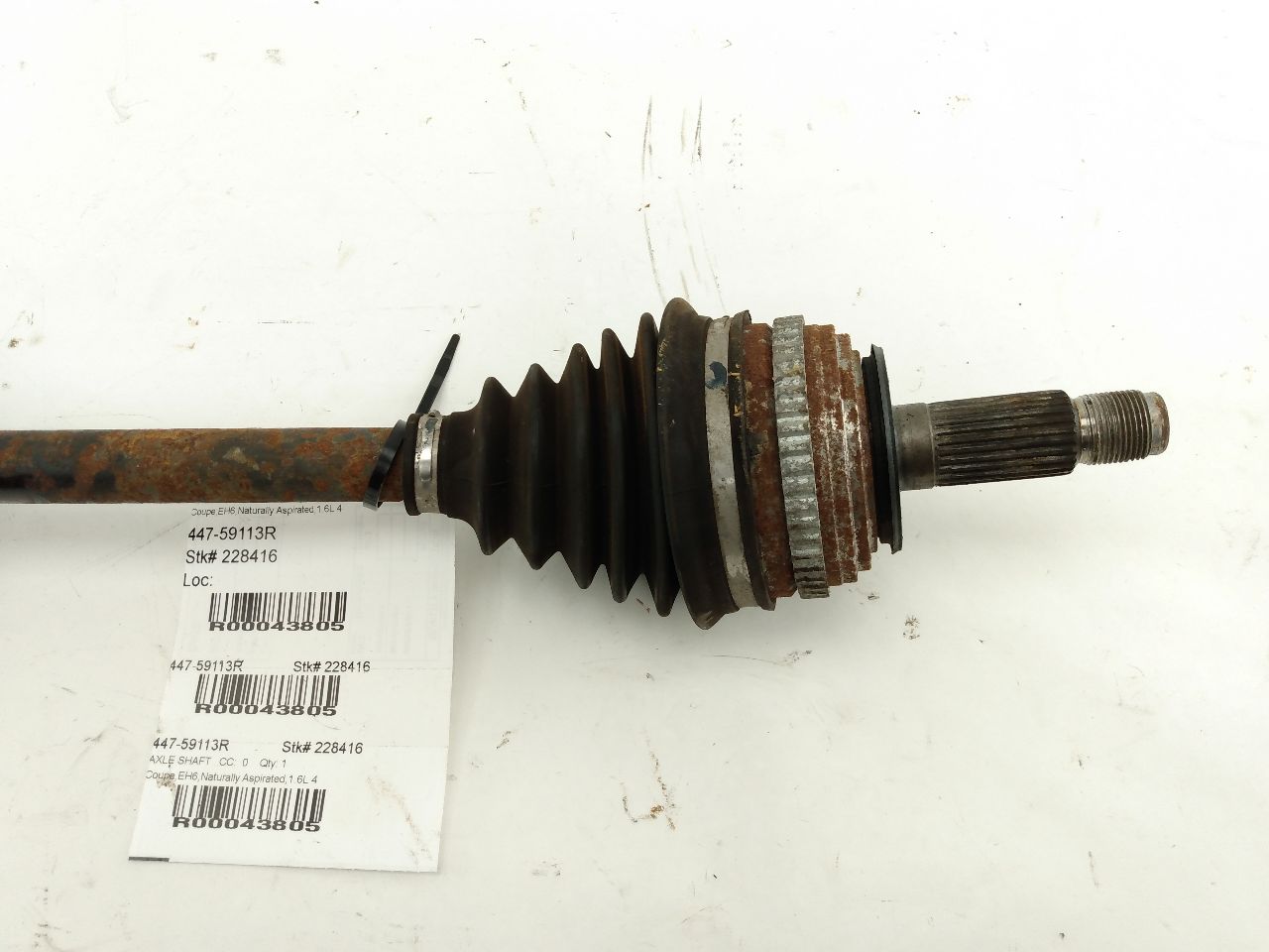 Honda Del Sol Front Right CV Axel