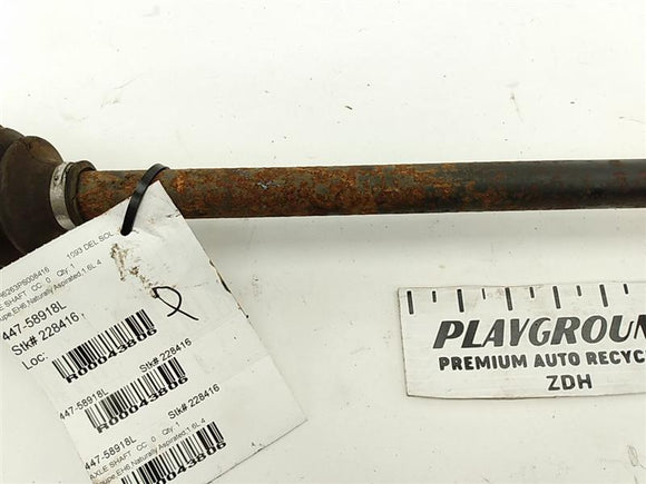 Honda Del Sol Front Left CV Axel