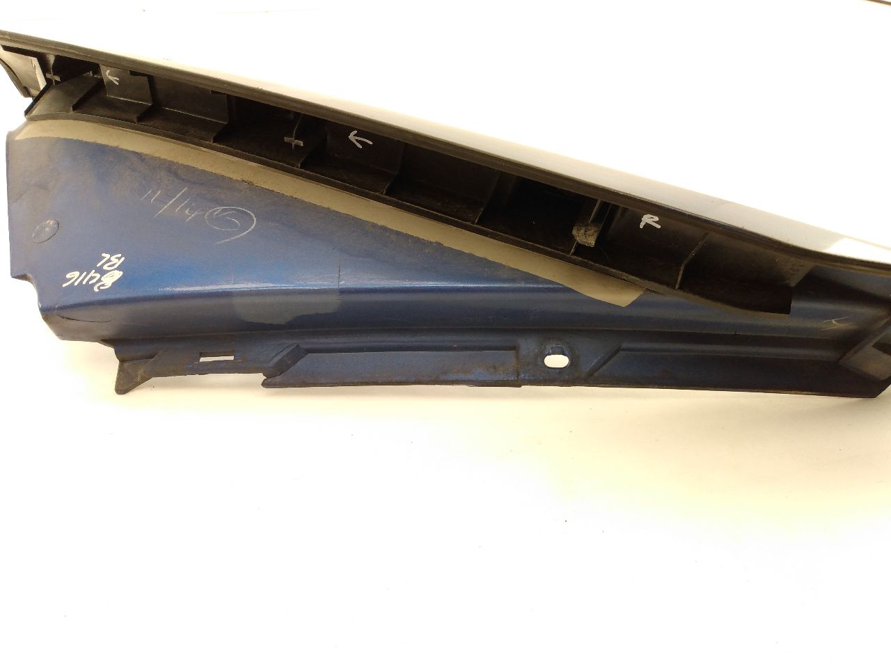 Honda Del Sol Exterior Rear Left Back Glass Trim Panel