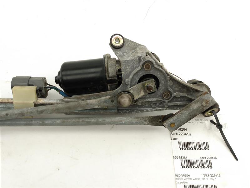 Honda Del Sol Windshield Wiper Motor And Transmission