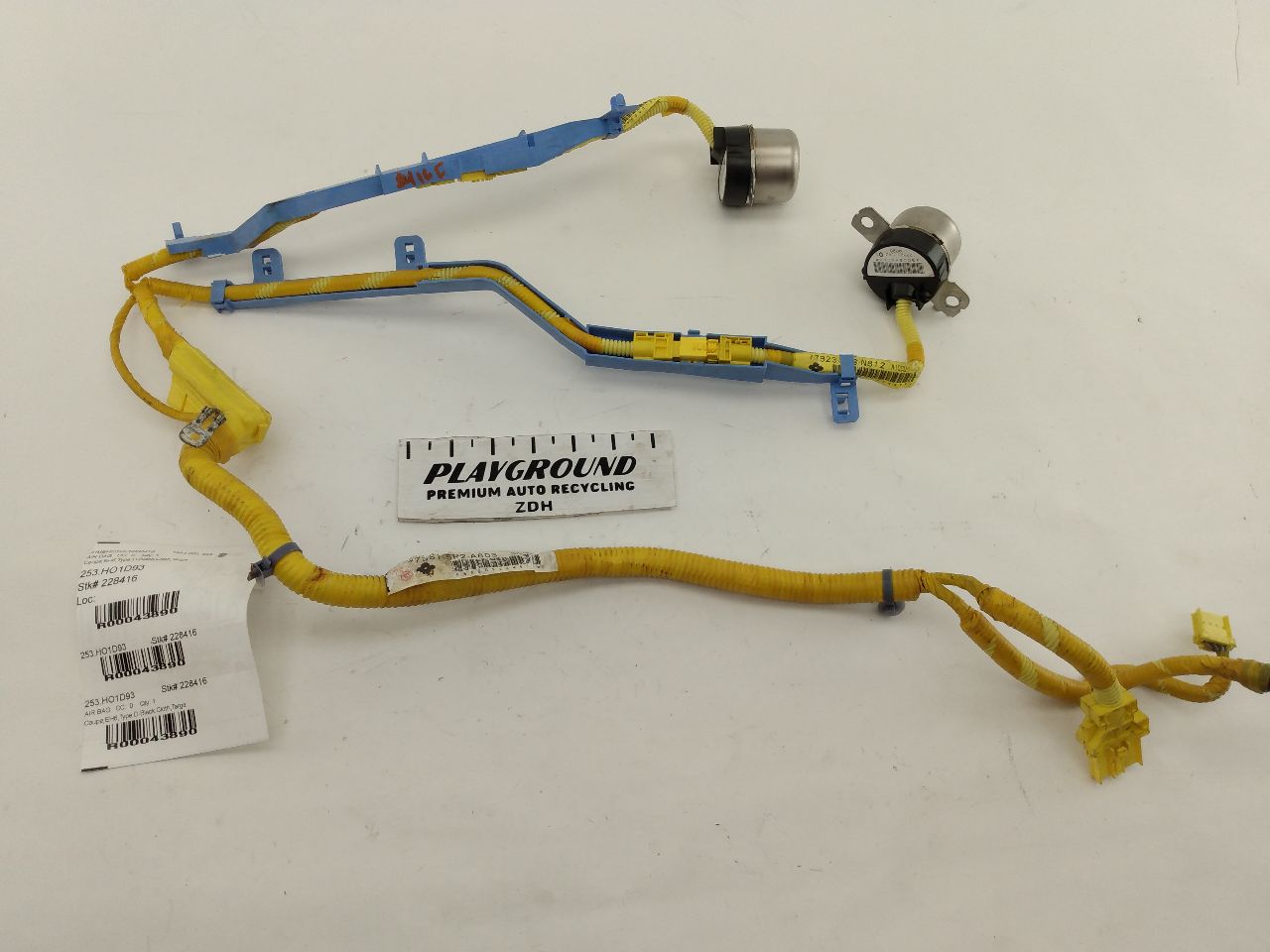 Honda Del Sol Front SRS Air Bag Impact Sensors