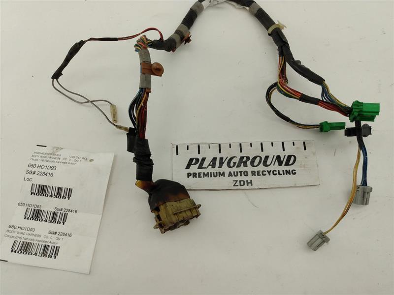 Honda Del Sol Front Left Door Wiring Harness