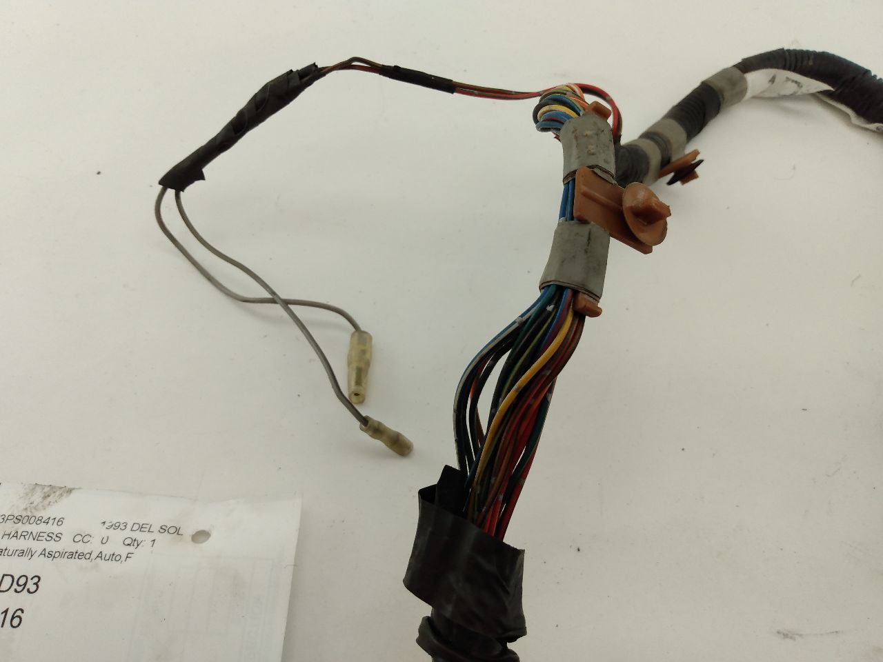 Honda Del Sol Front Left Door Wiring Harness