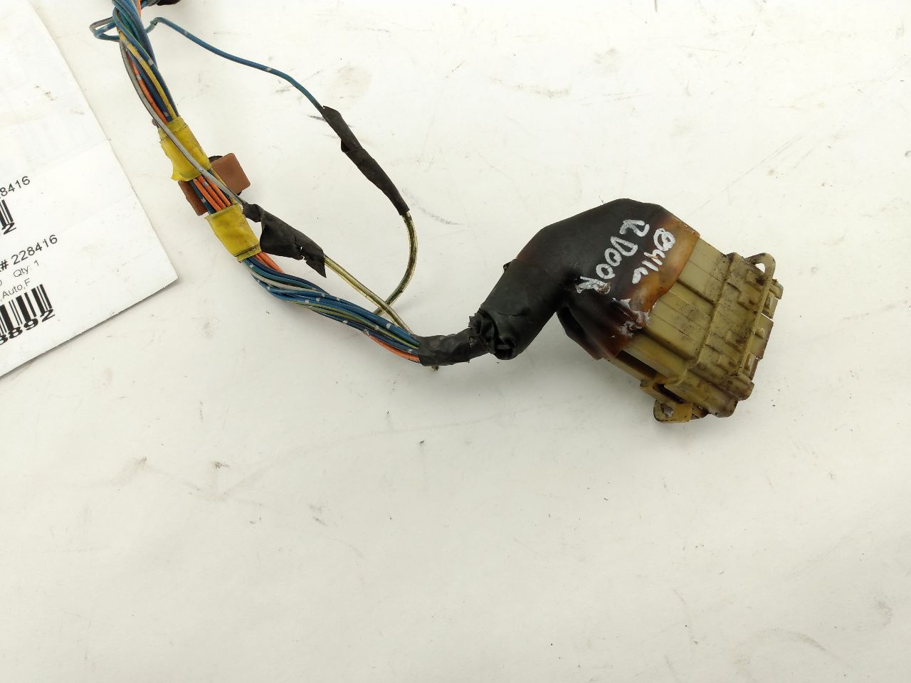 Honda Del Sol Front Right Door Wiring Harness