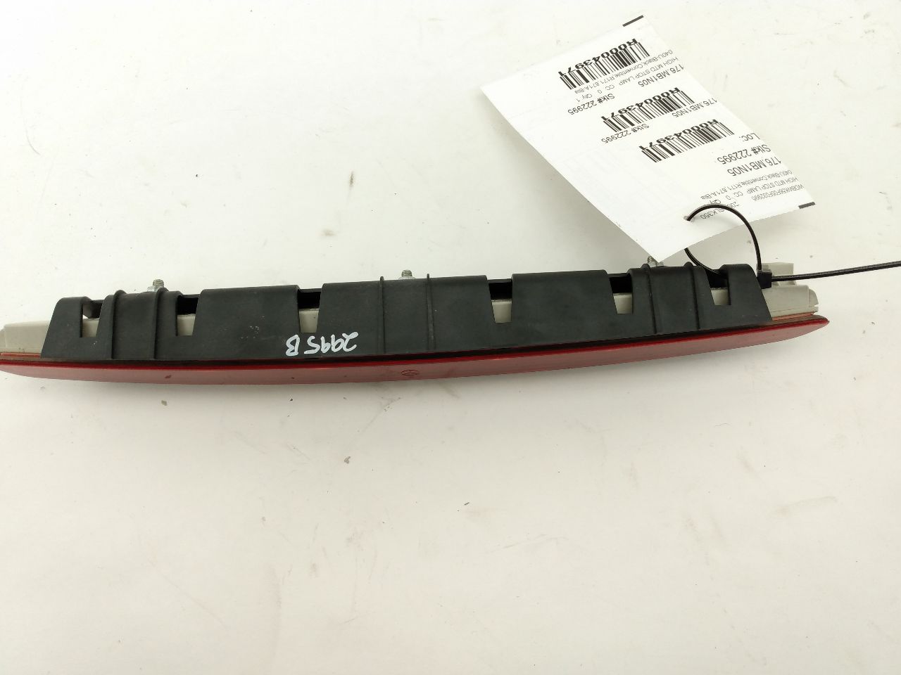 Mercedes SLK350 Third Brake Light Center Of Trunk