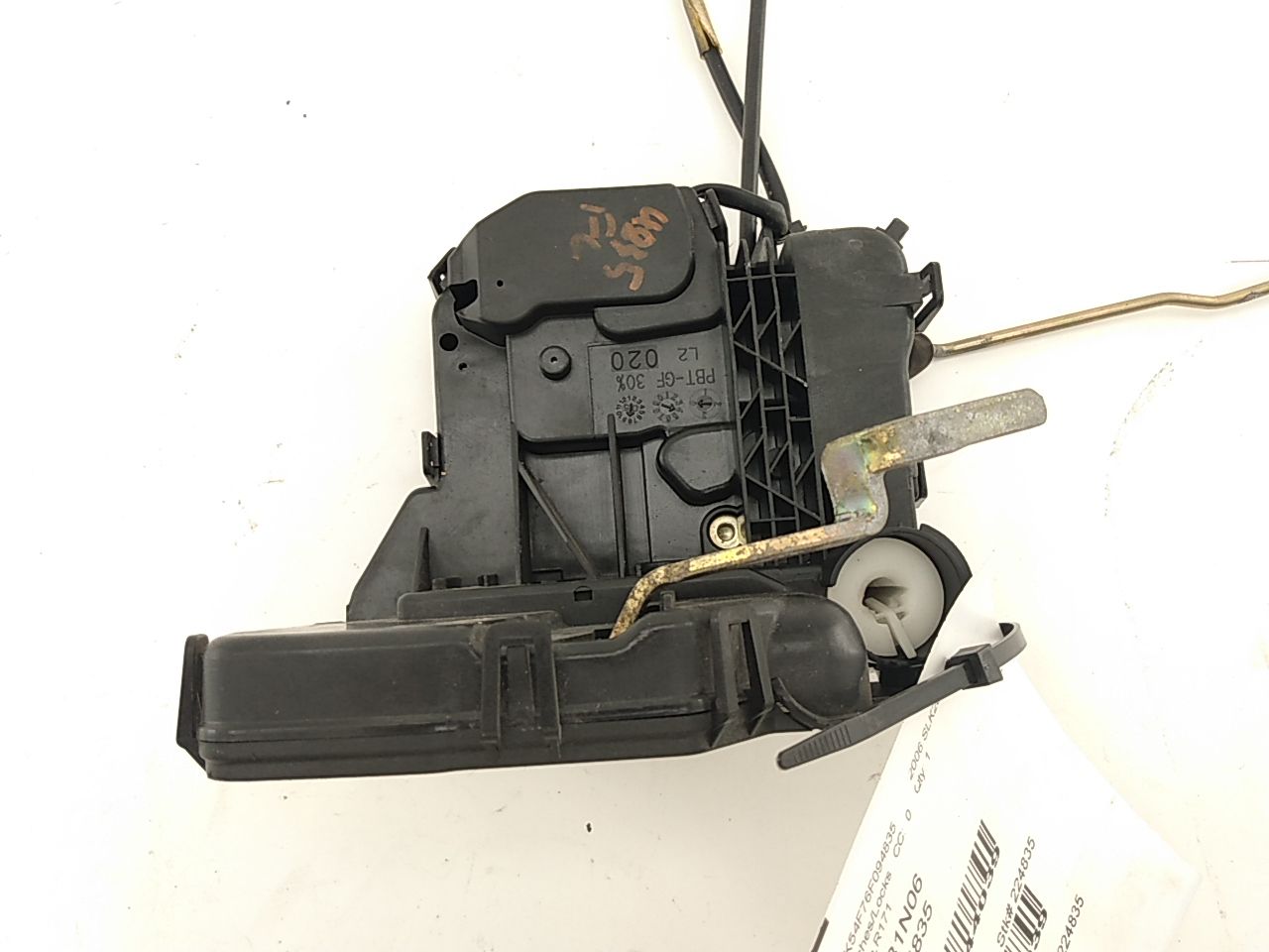 Mercedes SLK280 Front Left Door Lock And Latch Actuator