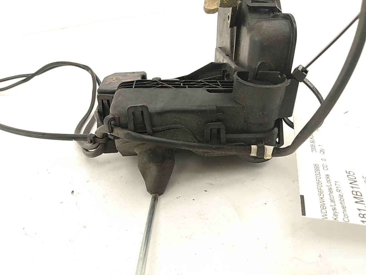 Mercedes SLK350 Front Right Door Lock And Latch Actuator