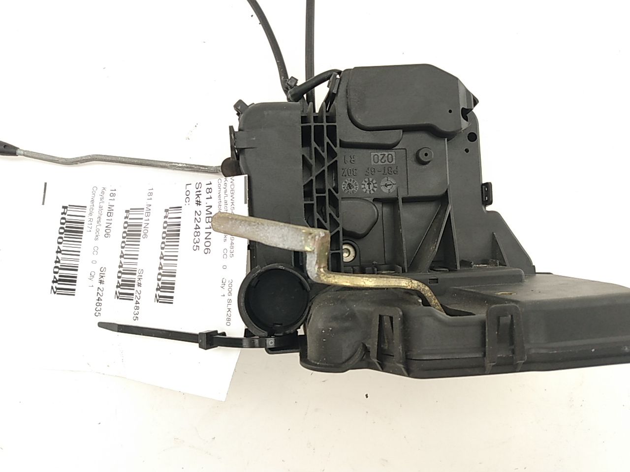 Mercedes SLK280 Front Right Door Lock And Latch Actuator - 0