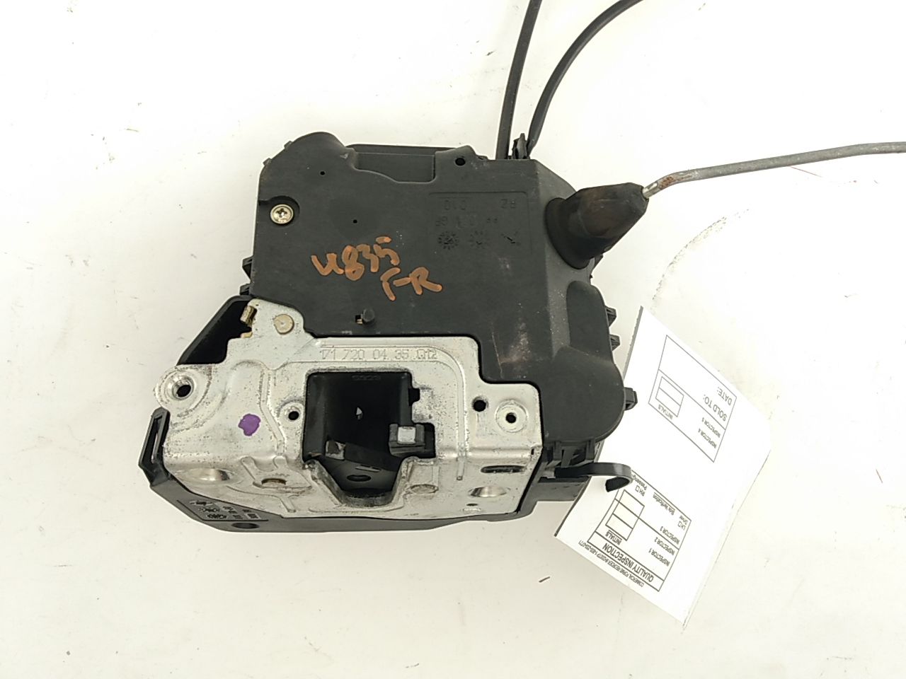 Mercedes SLK280 Front Right Door Lock And Latch Actuator