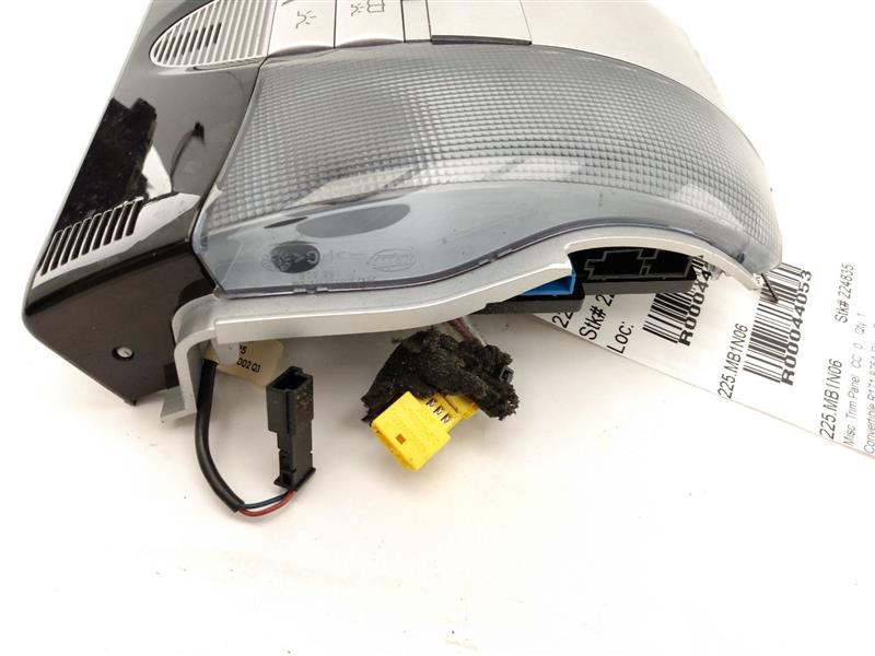 Mercedes SLK280 Over Head Dome Light With Switches