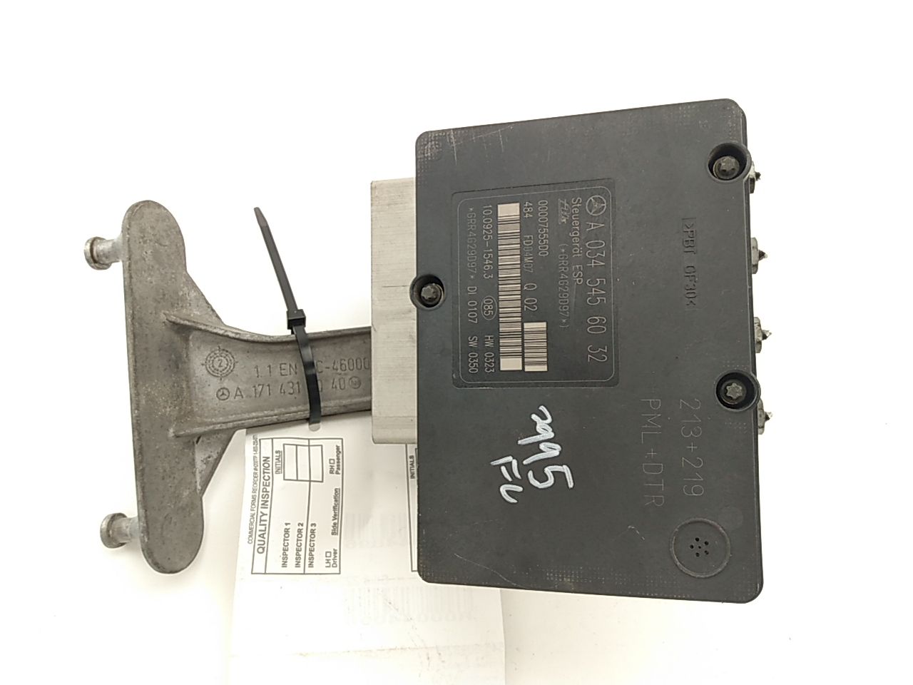 Mercedes SLK350 Anti Lock Brake Module