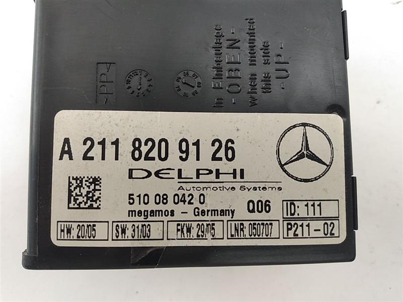 Mercedes SLK280 Anti Theft Control Module