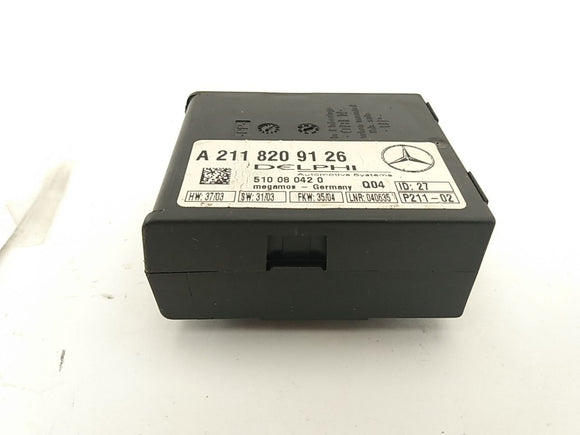 Mercedes SLK350 Anti Theft Control Module