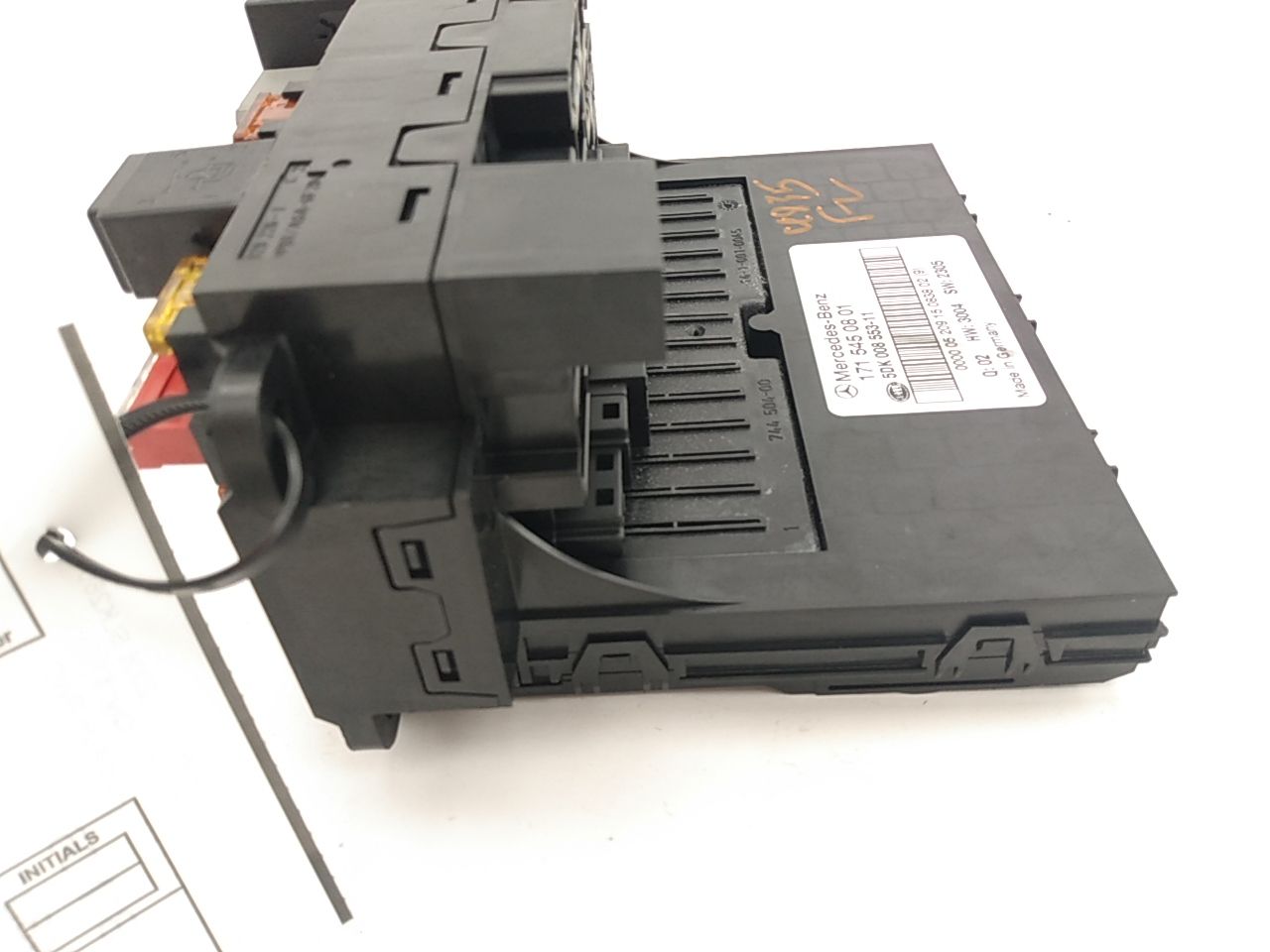 Mercedes SLK280 Fuse Block And SAM Control Module