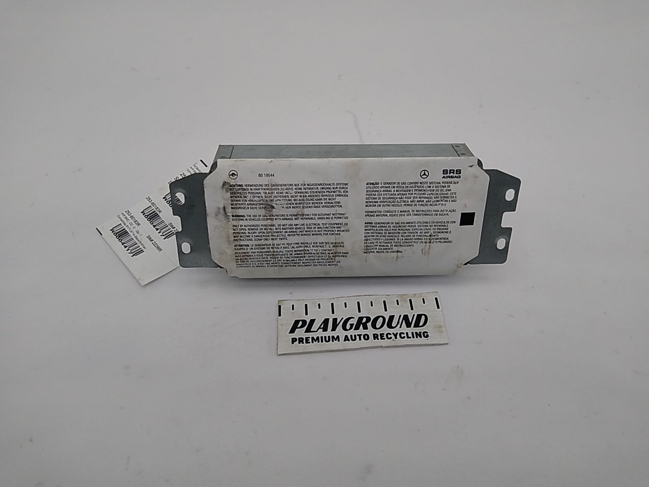 Mercedes SLK350 Front Right Dashboard Air Bag