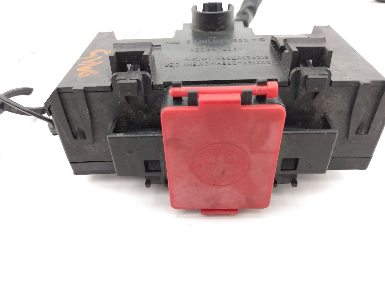 Mercedes SLK350 Battery Terminal Fuse Box