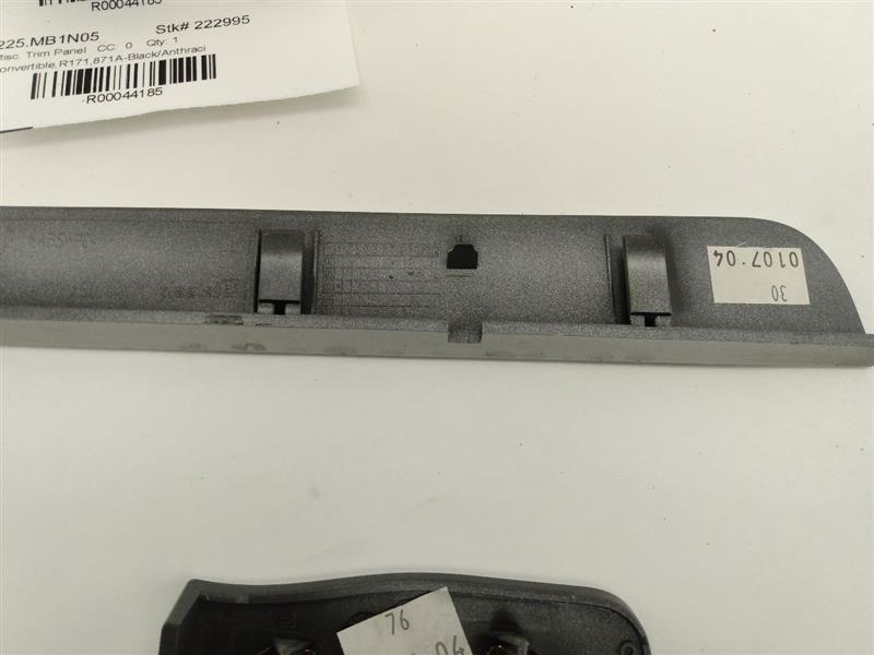 Mercedes SLK350 Dashboard Panel Bezel Trim