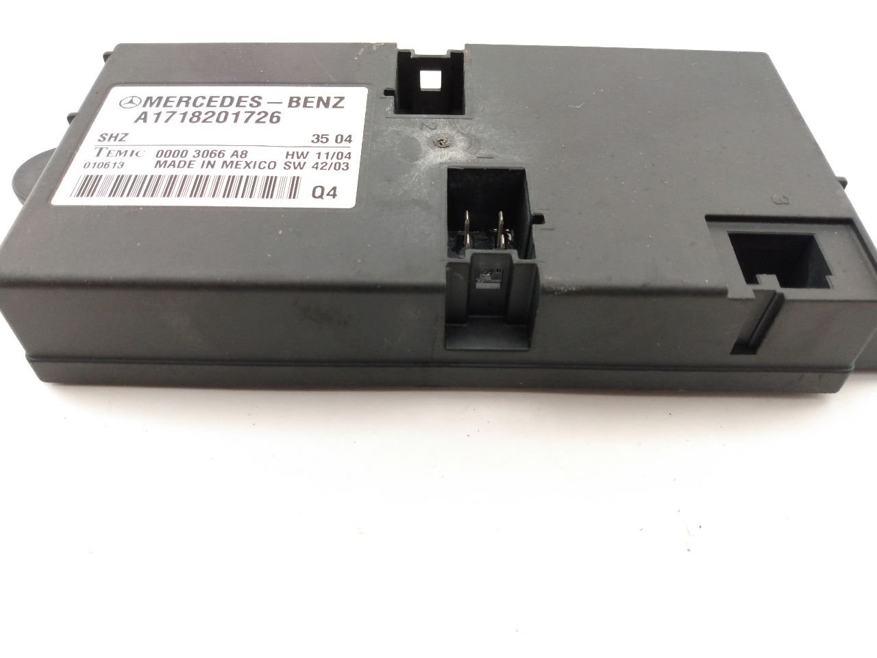 Mercedes SLK350 Heated Seats Module