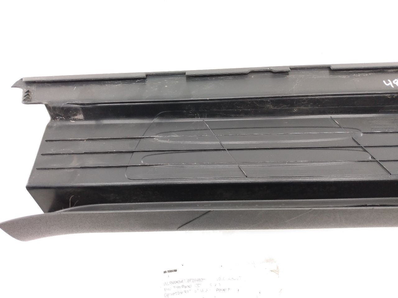 Mercedes SLK280 Right Sill Trim Cover