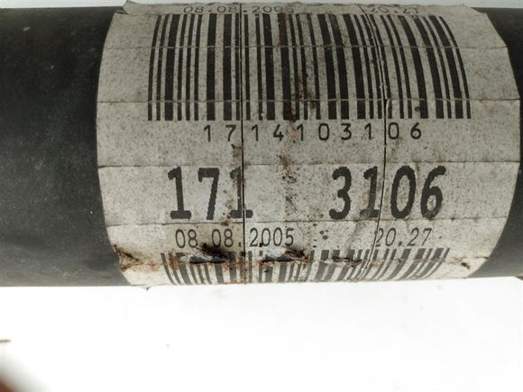 Mercedes SLK280 Rear Drive Shaft