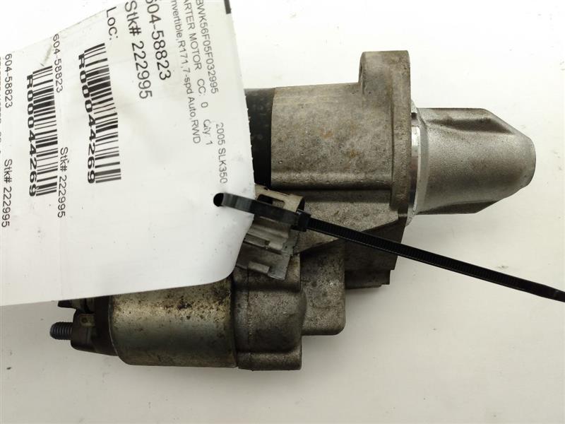 Mercedes SLK350 Starter Motor