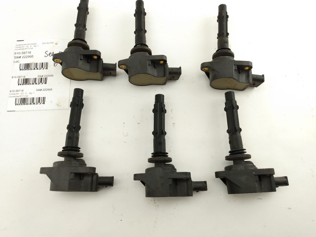 Mercedes SLK350 Set Of 6 Ignition Coils