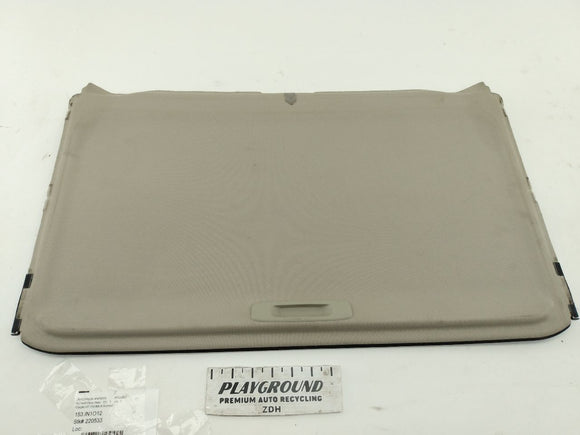 Infiniti G37 Sunroof Shade Panel