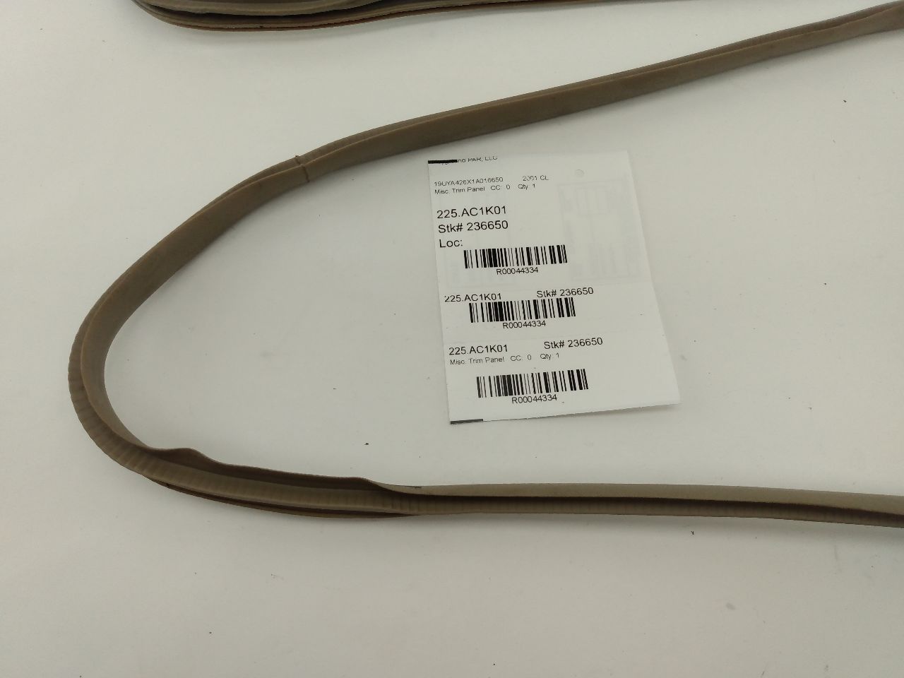 Acura CL Rear Quarter Glass Trim Set - 0